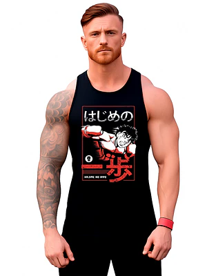 Polera Musculosa Sin Mangas Hajime No Ippo Anime Grafimax
