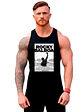 Polera Musculosa Sudadera Sin Mangas Rocky Balboa Afiche Cl - Miniatura 1