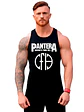 Polera Musculosa Sin Manga Pantera Cowboy From Hell Grafimax - Miniatura 1