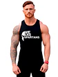 Polera We Are Spartans Musculosa Sin Mangas Gym Grafimax - Miniatura 1