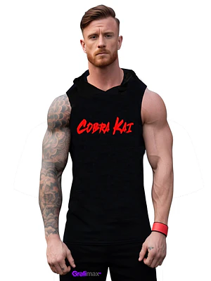 Polera Musculosa Cobra Kai Show No Mercy Doble Estampados