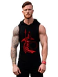 Polera Capucha Musculosa Gym Gladiador Espartano Grafimax - Miniatura 1