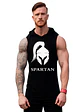 Polera Gladiador Sparta Capucha Musculosa Casco Grafimax - Miniatura 1