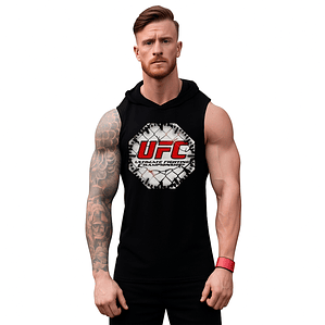 Polera Musculosa Capucha Ufc Ultimate Fighting Grafimax