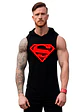 Polera Musculosa Capucha Superman Superboy Gym Grafimax - Miniatura 1