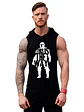 Polera Musculosa Capucha Mandalorian Sudadera Gym Grafimax - Miniatura 1