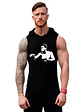 Polera Capucha Musculosa Gym Ali Boxeo Algodón Grafimax - Miniatura 1