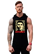 Polera Capucha Musculosa Gym Ali If I Fall Algodón Grafimax - Miniatura 1