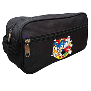 Estuche Sonic And Friends Negro - Grafimax