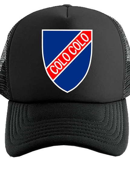 Jockey Gorro Colo Colo Diseños Deporte Futbol - Grafimax 1