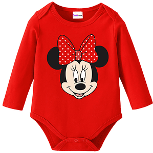 Body Pilucho Bebé Minnie Mouse Disfraz Halloween Grafimax