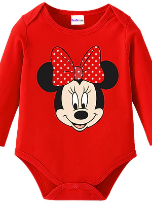 Body Pilucho Bebé Minnie Mouse Disfraz Halloween Grafimax