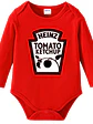 Body Pilucho Bebé Tomato Ketchup Disfraz Halloween Grafimax - Miniatura 1