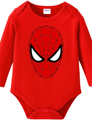 Body Pilucho Bebé Spiderman Superhéroes Disfraz Halloween Grafimax