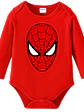 Body Pilucho Bebé Spiderman Superhéroes Disfraz Halloween Grafimax - Miniatura 1