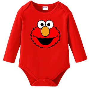 Body Pilucho Bebé Elmo Plaza Sesamo Disfraz Halloween Grafimax