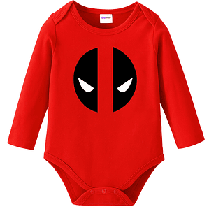 Body Pilucho Bebé Deadpool Superhéroes Disfraz Halloween Grafimax