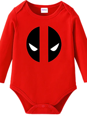 Body Pilucho Bebé Deadpool Superhéroes Disfraz Halloween Grafimax