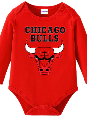 Body Pilucho Bebé Chicago Bulls Disfraz Halloween Grafimax