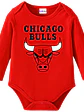 Body Pilucho Bebé Chicago Bulls Disfraz Halloween Grafimax - Miniatura 1