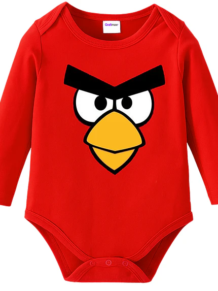 Body Pilucho Bebé Angry Birds Disfraz Halloween Grafimax 1