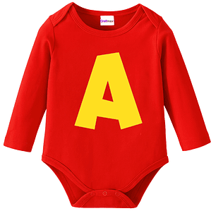 Body Pilucho Bebé Alvin Y Las Ardillas Disfraz Halloween Grafimax