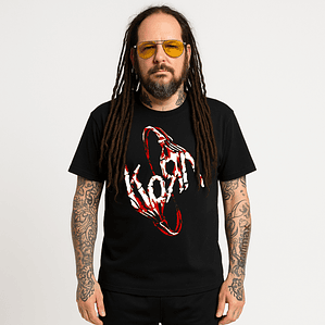 Polera Korn Hands Bones Logo Nu Metal Rock - Grafimax