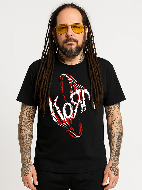 Polera Korn Hands Bones Logo Nu Metal Rock - Grafimax 1