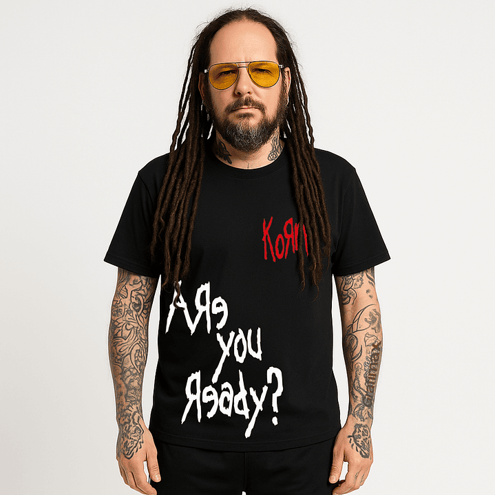 Polera Korn Are You Ready Nu Metal Rock - Grafimax 1
