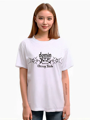 Polera Stray Kids Dominate World Tour K-Pop Música - Grafimax