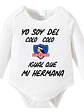 Body bebé Pilucho Soy Del Colo Colo igual que mi Hermana Grafimax- - COPIAR - Miniatura 1