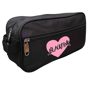 Estuche Lápices Cierre Metálico Blackpink Heart Grafimax