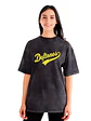 Polera Mujer Deftones Efecto Jeans Desgastada Grafimax - Miniatura 1