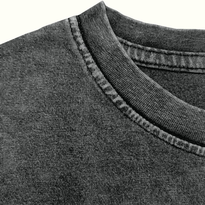 Polera Mujer Korn Efecto Jeans Desgastada Grafimax 2