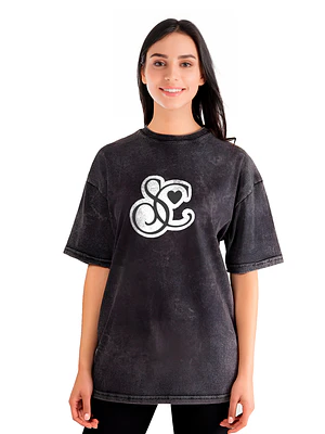 Polera Mujer Sabrina Carpenter Efecto Jeans Desgastada Grafimax