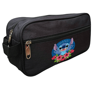 Estuche Cierre Stitch Ohana Negro Grafimax
