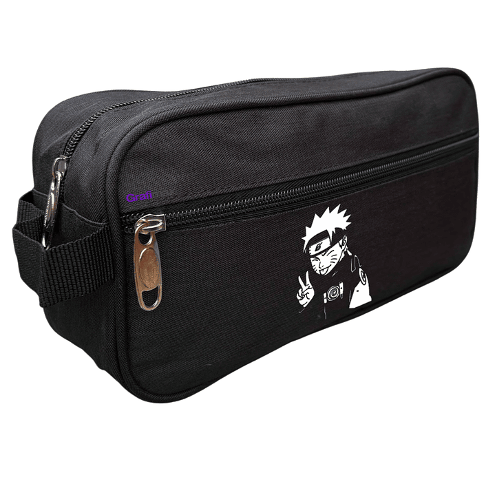 Estuche Naruto Shippuden Anime Negro Grafimax 1