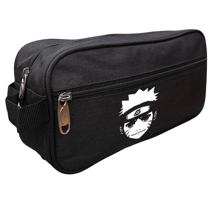 Estuche Escolar Naruto Face Negro Grafimax 1