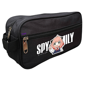 Estuche Escolar Anya Spy Family Negro Grafimax