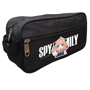 Estuche Escolar Anya Spy Family Negro Grafimax