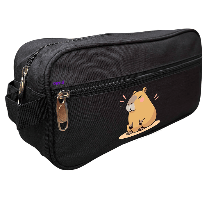 Estuche Lápices Cierre Metálico Capibara Carpincho Grafimax 4