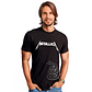 Polera Metallica Black Álbum Metal Rock Música Grafimax - Miniatura 1