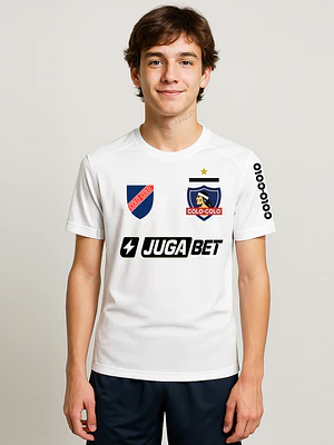 Camiseta Colo Colo Niño Fútbol Personalizada Dryfit Grafimax