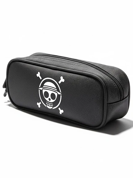 Estuche Calavera One Piece Anime Negro Grafimax 1
