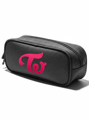 Estuche Twice Glitter K-Pop Musica Negro Grafimax