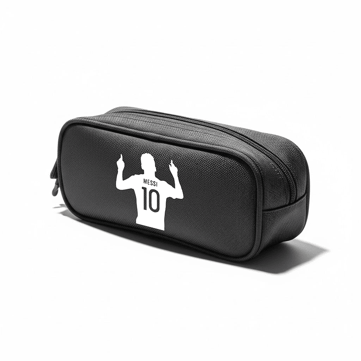 Estuche Lápices Grande Cierre Metálico Messi 10 Grafimax 1