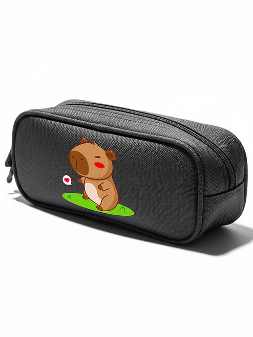 Estuche Lápices Cierre Metálico Capibara Carpincho Grafimax 1