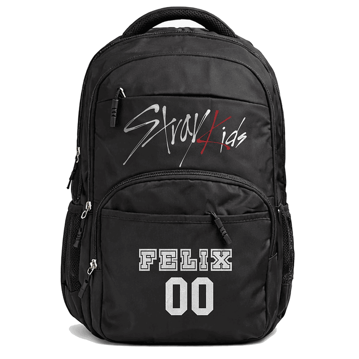 Mochila Stray Kids Urbana Escolar 30L KPop Nombres - Grafimax-  1