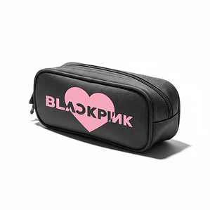 Estuche Lápices Cierre Metálico Blackpink Heart Grafimax