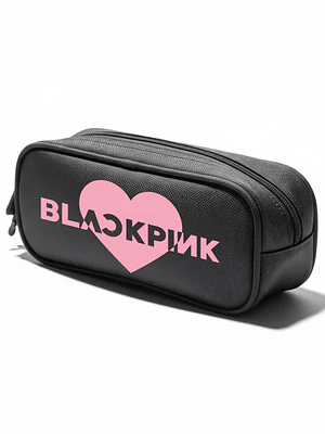 Estuche Lápices Cierre Metálico Blackpink Heart Grafimax
